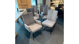 [13766..2..1] Stuhlset mit 6 Stück Ina